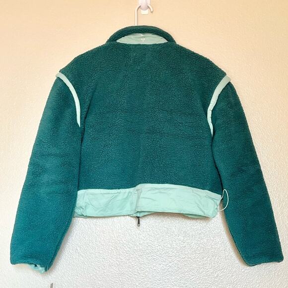 NWT FP Movement by Free People Courtside Faux Shearling Jacket xsmall - Picture 6 of 13